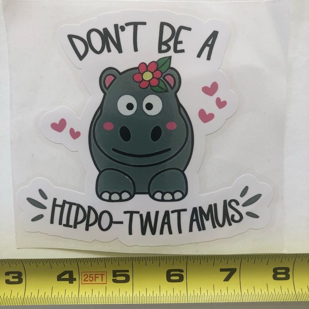 Say it like it is…. Sticker.